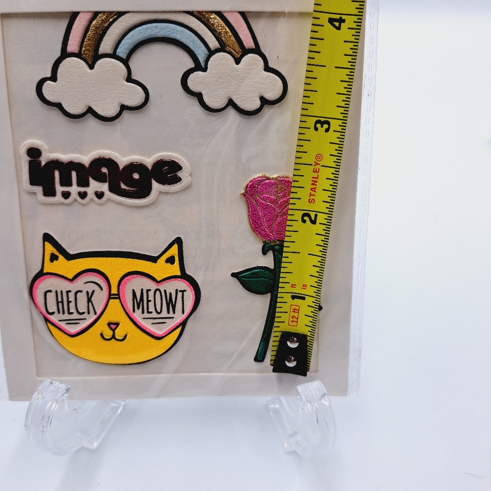 Color-Changing PU Leather Stickers - Picture 3 of 4